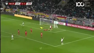 ویدیو: گل دوم آلمان به لوکزامبورگ توسط نیک وولتمایده