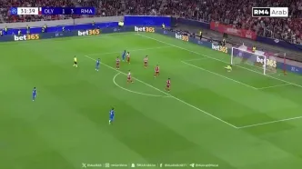 ویدیو: گل چهارم و آفساید رئال مادرید به المپیاکوس توسط وینیسیوس جونیور