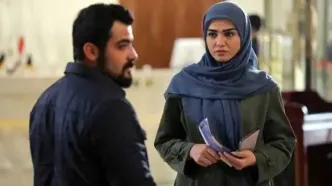 قاب زن و شوهری شیوای سریال بچه مهندس