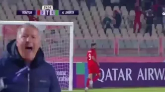 پیروزی یک نیمه‌ای تراکتور مقابل الشرطه عراق