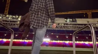 مسی بدون اطلاع بارسا به نیوکمپ رفت؟