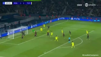 ویدیو: گل دوم تاتنهام به پاری سن ژرمن توسط کولو موانی