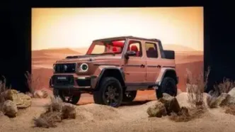 غول آفرودی مرسدس، بدون سقف شد/ تصاویر