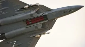 پرواز سوخو۵۷ در همسایگی ایران / اژدهای مسلح کرملین به میدان آمد