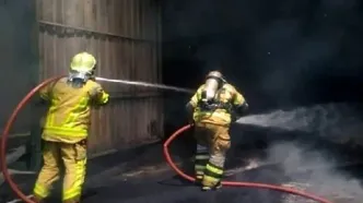 سوله ۱۵۰۰ متری در غرب تهران طعمه آتش شد!