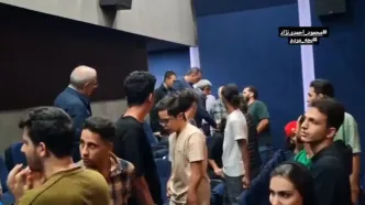 حضور احمدی نژاد در اکران فیلم بچه مردم