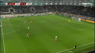 ویدیو: گل اول آلمان به لوکزامبورگ توسط نیک وولتمایده