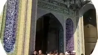 روضه خوانی کاظم صدیقی بر مزار پسرش + ویدئو