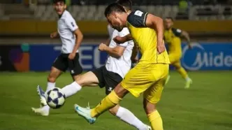 تساوی سپاهان و آخال در نیمه نخست دیدار لیگ قهرمانان آسیا