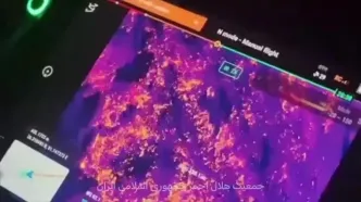 فیلم هوایی جدید از گسترش آتش در جنگل‌های الیت / پهپاد های هلال احمر چشم ناظر بر آتش‌سوزی گسترده الیت مازندران