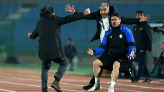 انفجار وریا غفوری بعد از گل استقلال