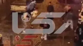 فیلم درگیری خیابانی احمقانه نسل Z ها در تهرانسر