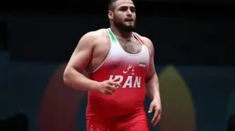 کشتی کشورهای اسلامی؛ فردین هدایتی در 35 ثانیه حریف را ضربه کرد و طلا گرفت