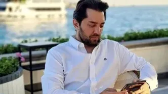 نگاه خیره بهرام رادان و یک کانگورو به افق