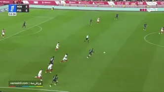 خلاصه بازی فوتبال موناکو و پاری سن ژرمن 8 آذر 1404