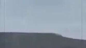 سقوط بالگرد روسیه در ساحل خزر/فیلم