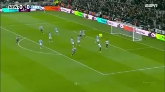 ویدیو: گل اول نیوکاسل به منچسترسیتی توسط بارنس