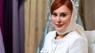 آرام جعفری تازه عروس سینمای کشورمان با استایل خاص