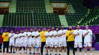 پیروزی تیم هندبال ایران مقابل مالدیو