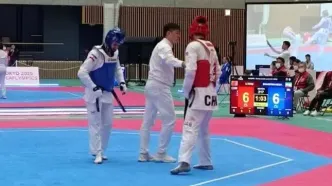 المپیک ۲۰۲۵ ناشنوایان-توکیو / شریفی منش به مدال تکواندو نرسید