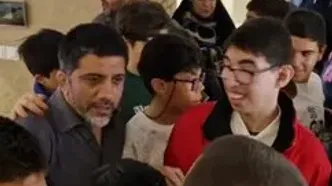 دیدار صمیمانه علیرضا دبیر با کودکانِ دارای سندرم داون و اوتیسم(ویدیو)