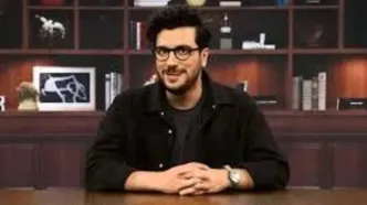 شوخی امیرحسین غیاثی با بازی پینگ پونگ خاتمی/ ویدئو