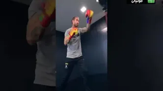 ویدیو | چالش جدید و جذاب سرخیو راموس