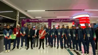 تیم‌های ملی دوومیدانی، پارادوومیدانی، ‌شمشیربازی و بسکتبال وارد ریاض شدند