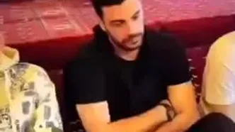 حضور استقلالی‌ها در منزل پدریِ صابر کاظمی/ویدیو