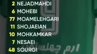 اعلام ترکیب شمس آذر مقابل پرسپولیس