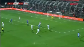 ویدیو: گل اول جزایر فارو به کرواسی توسط دیوید توری