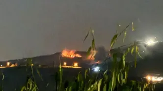 حمله هوایی اسرائیل و وقوع 2 انفجار مهیب در جنوب لبنان/ چند ساختمان در شهرک حولا فروریخت