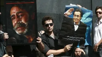 سفر در زمان؛  مراسم تشییع پیکر زنده یاد خسرو شکیبایی/ ویدئو