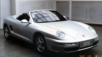 طرح‌های محرمانه برتونه برای پورشه ۹۹۶ و باکستر ۹۸۶/ تصاویر