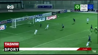 گل دوم ذوب آهن به گل گهر را ببینید + ویدیو