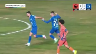 ببینید| گل اول استقلال به پادیاب