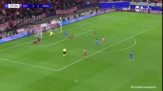 ویدیو: گل چهارم رئال مادرید به المپیاکوس توسط امباپه