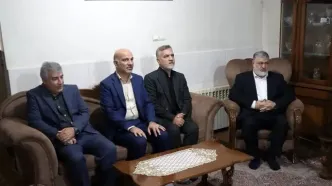 دیدار استاندار تهران با خانواده شهید مهدی عباسیان