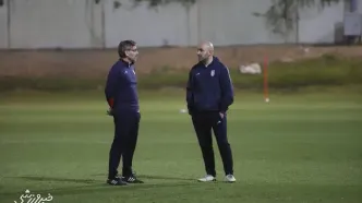 ویدیو| یک دقیقه با اولین تمرین تیم ملی در العین؛ حضور مربی جدید