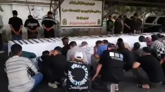 دستگیری 100 نفر از حاملان سلاح سرد در شهرستان بهارستان