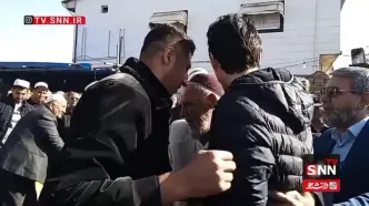 در آغوش پدر صابر کاظمی؛ اشک‌های فرهاد قائمی بند نمی‌آید