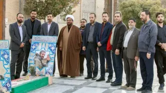 دیدار سخنگوی شورای نگهبان با خانواده شهید ناظر حسین کریمی‌دوست