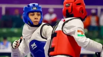 اولین طلایی تکواندو ایران در بازی‌های کشورهای اسلامی