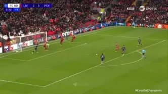 ویدیو: گل چهارم آیندهوون به لیورپول توسط کوهایب دیروئخ