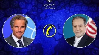 جزئیات تماس تلفنی عراقچی با گروسی/ آخرین تحولات پرونده هسته‌ای ایران بررسی شد