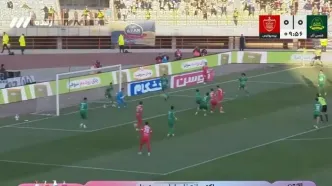 ویدیو: گل اول پرسپولیس به شمس آذر توسط سروش رفیعی