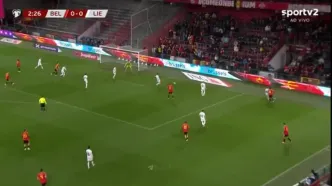 ویدیو: گل اول بلژیک به ترکیه توسط واناکن