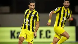 کاپیتانی سامان قدوس مقابل تیم فرهاد مجیدی