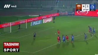 ببینید|‌ مهار پنالتی فولاد توسط آدان