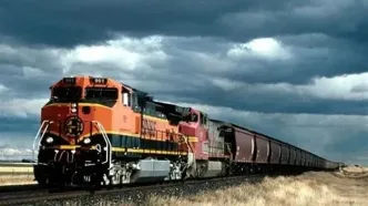 اولین قطار ترانزیتی روسیه به بندر آپرین وارد شد